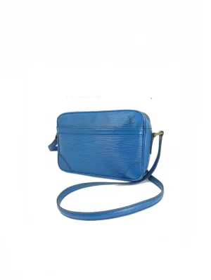 Louis Vuitton Blue Epi Leather Trocedero Crossbody Bag