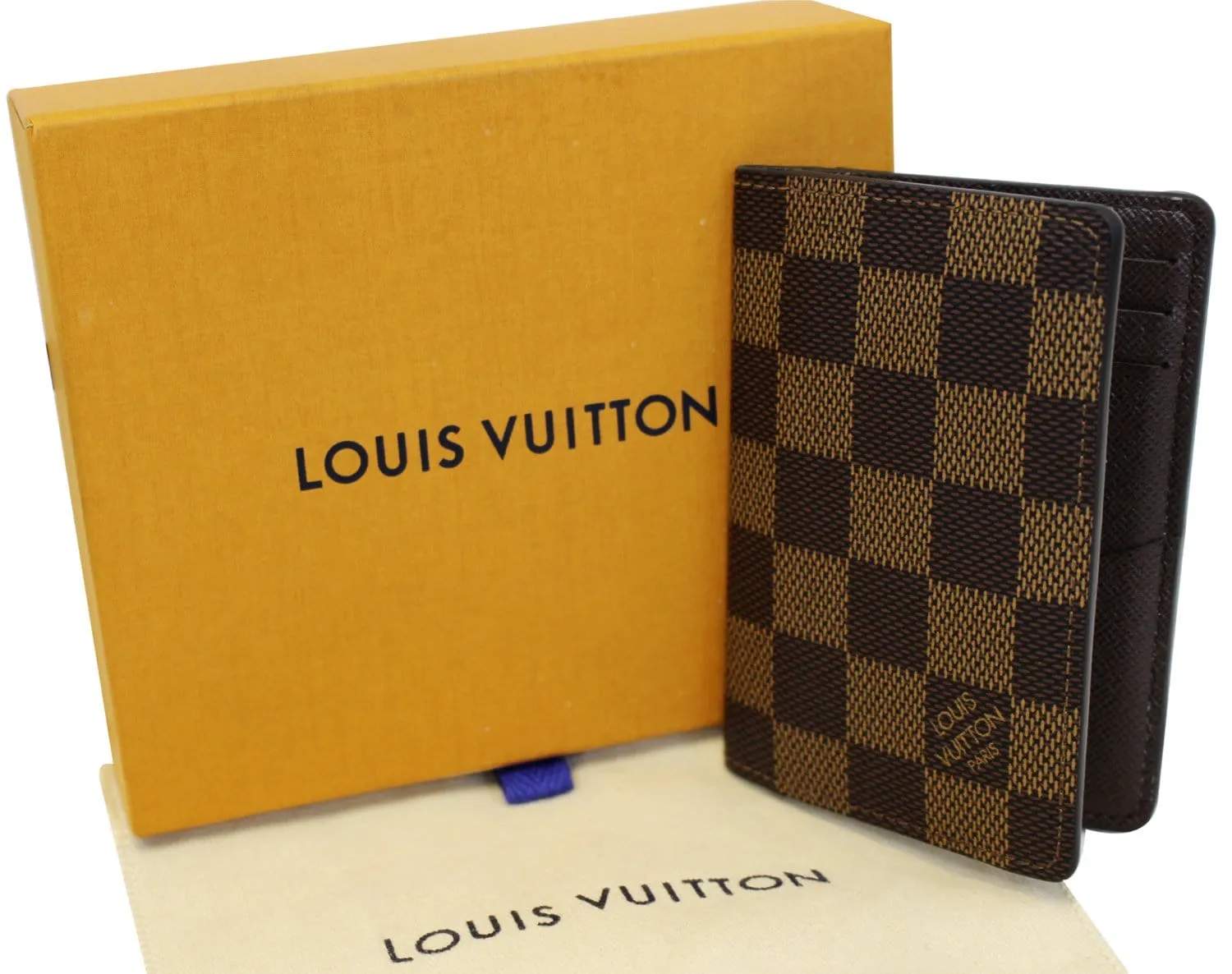 LOUIS VUITTON Damier Ebene Pocket Organizer