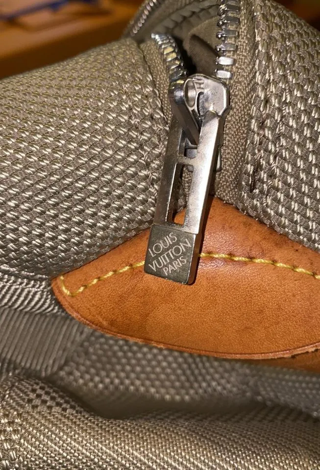 Louis Vuitton Earth Damier Geant Canvas Attaquant Keepall Sac Polochon 861613