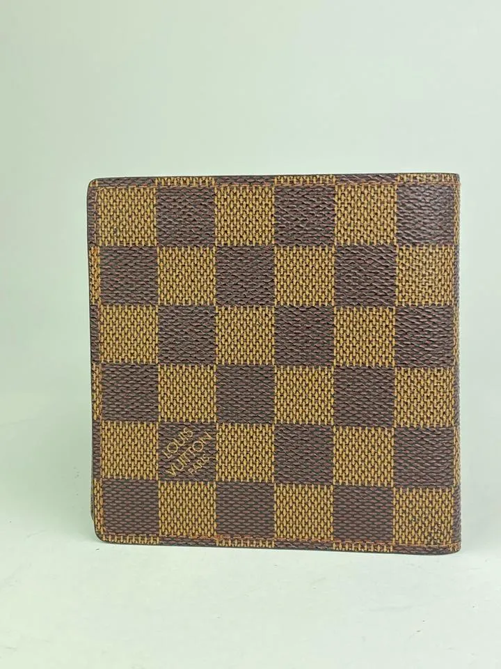 Louis Vuitton Rare Centenaire Edition Damier Ebene Bifold Multiple Wallet 6L102