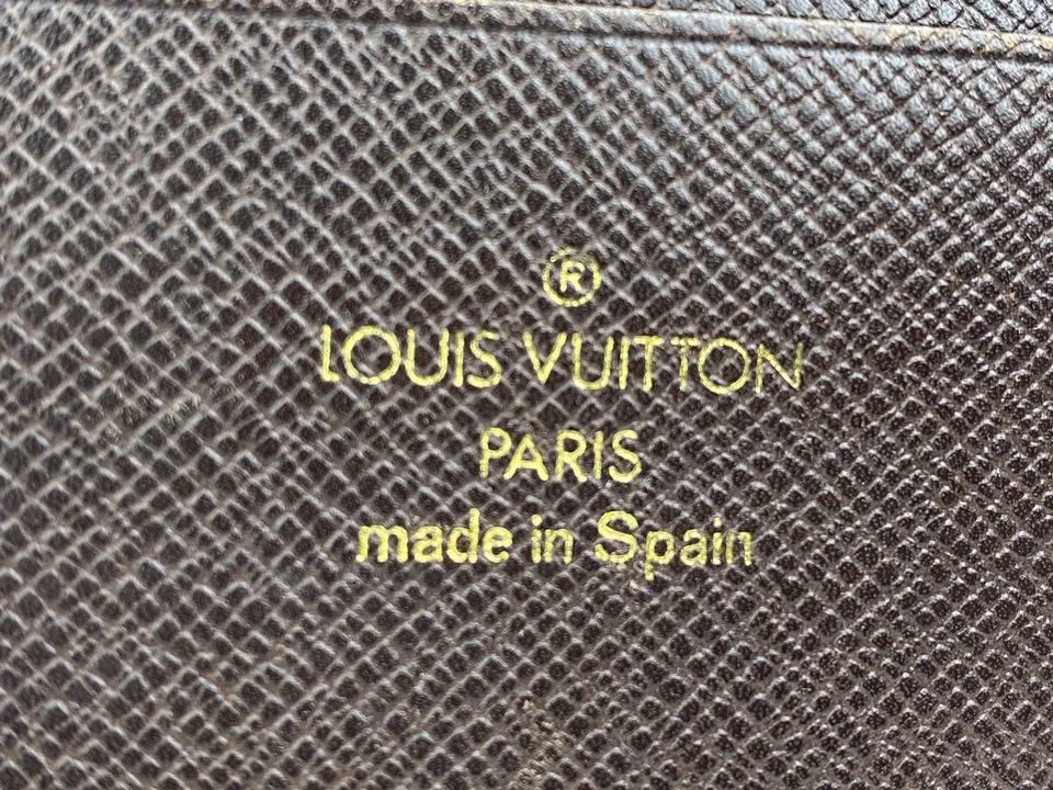 Louis Vuitton Rare Centenaire Edition Damier Ebene Bifold Multiple Wallet 6L102
