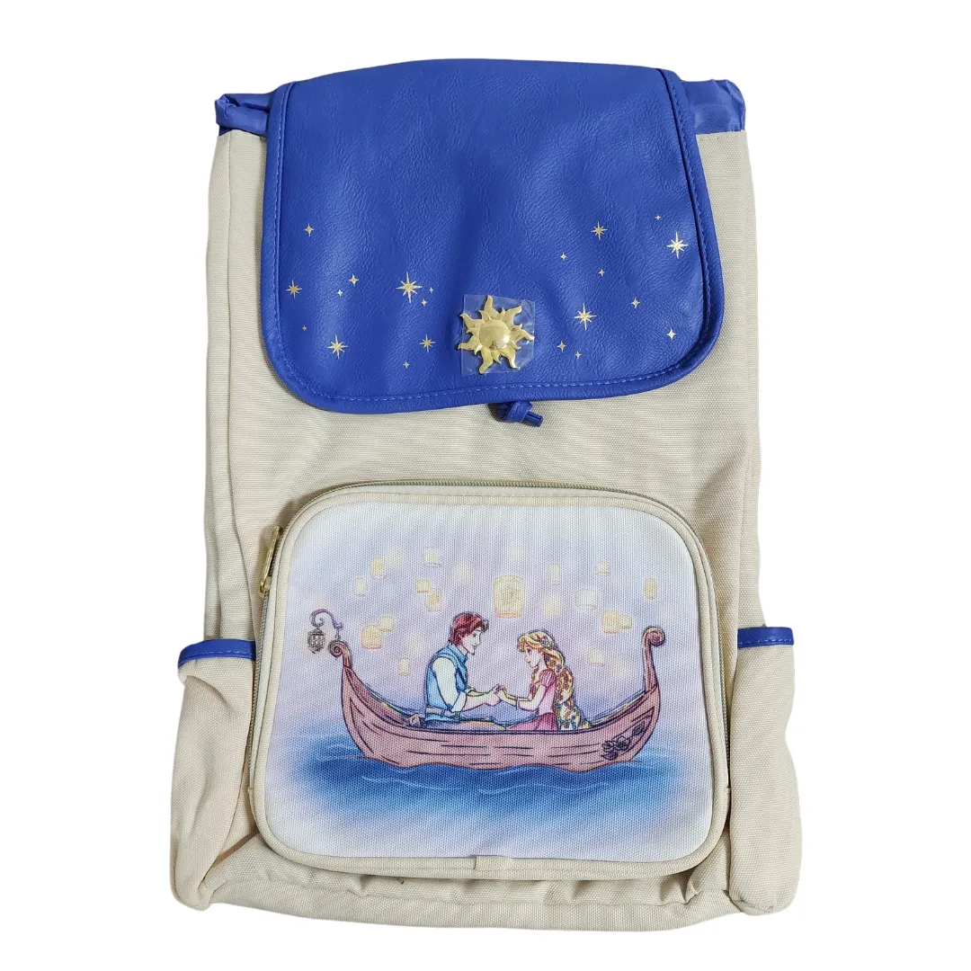 Loungefly Disney Tangled Scene Slouch Backpack DEFECTIVES