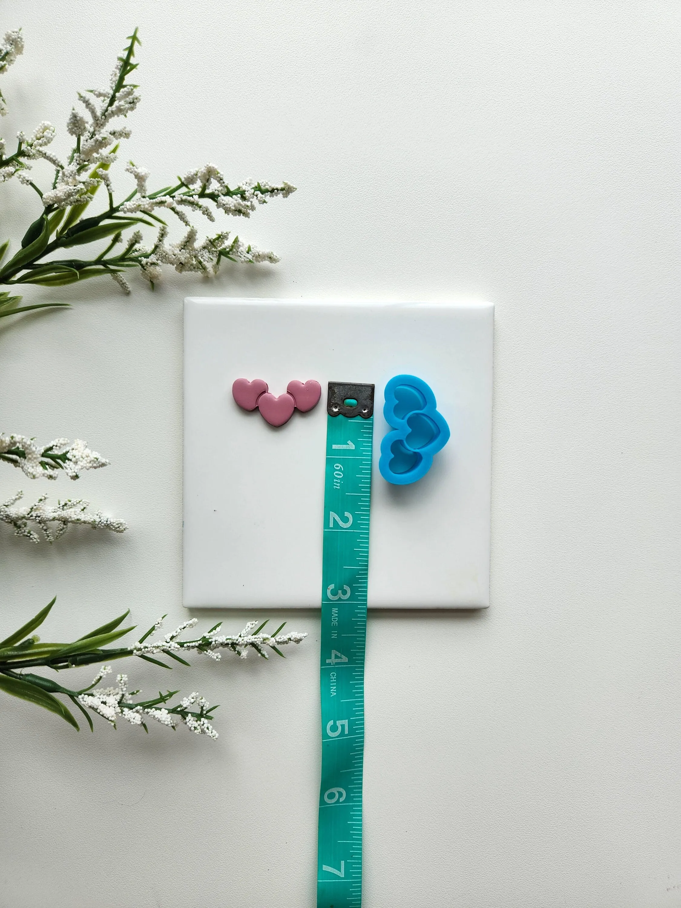 Love Trio | Valentine Clay Cutter
