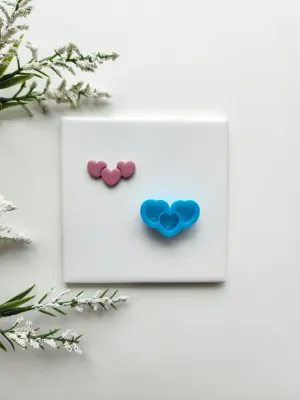 Love Trio | Valentine Clay Cutter