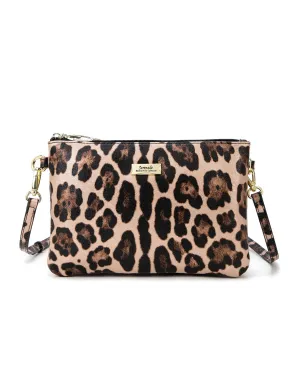 MADAGASCAR VEGAN CROSS BODY BAG-  CP19-1010-LEOP
