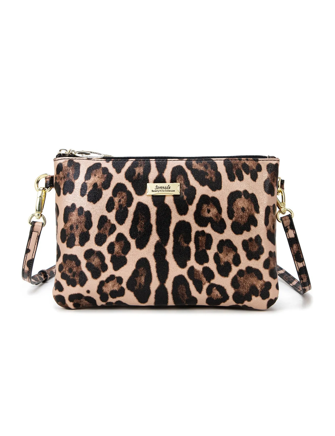 MADAGASCAR VEGAN CROSS BODY BAG-  CP19-1010-LEOP