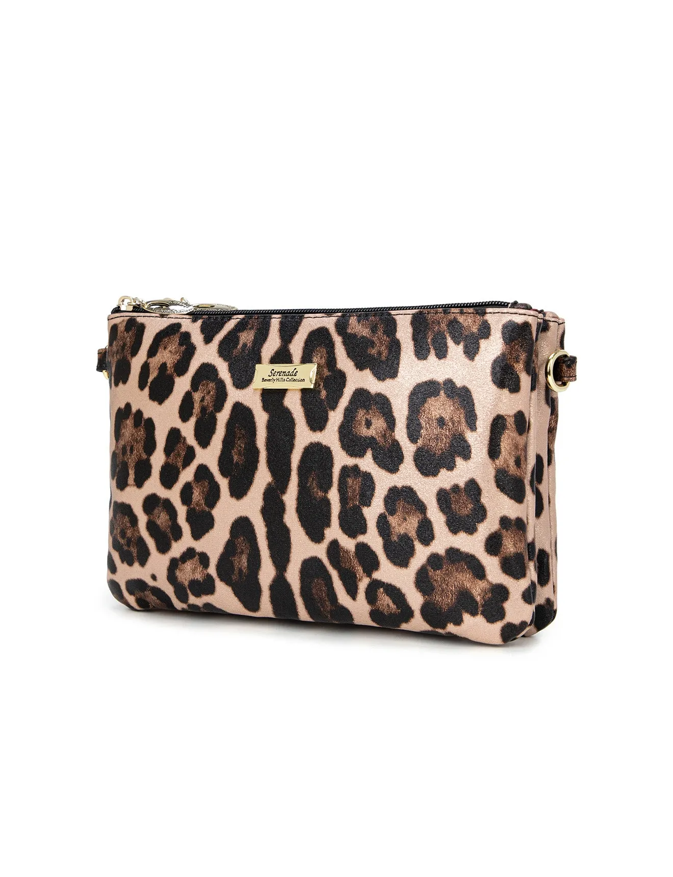 MADAGASCAR VEGAN CROSS BODY BAG-  CP19-1010-LEOP