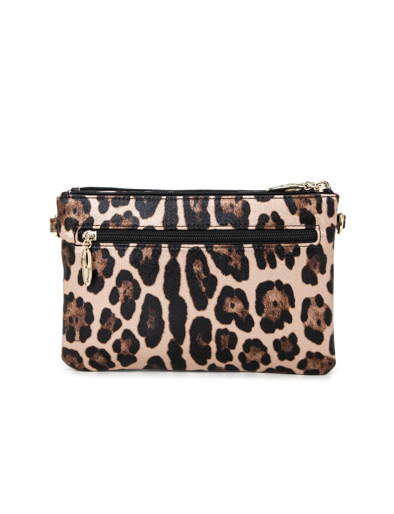 MADAGASCAR VEGAN CROSS BODY BAG-  CP19-1010-LEOP