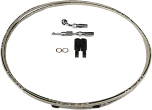 Magnum 391235A Build Your Own Braided Stainless DOT Hydraulic Clutch Line Kit - 10mm - 35 Degree Upper Banjo