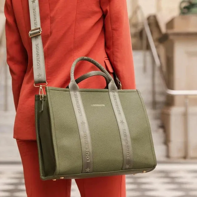 Manhattan Logo Tote Bag - Khaki