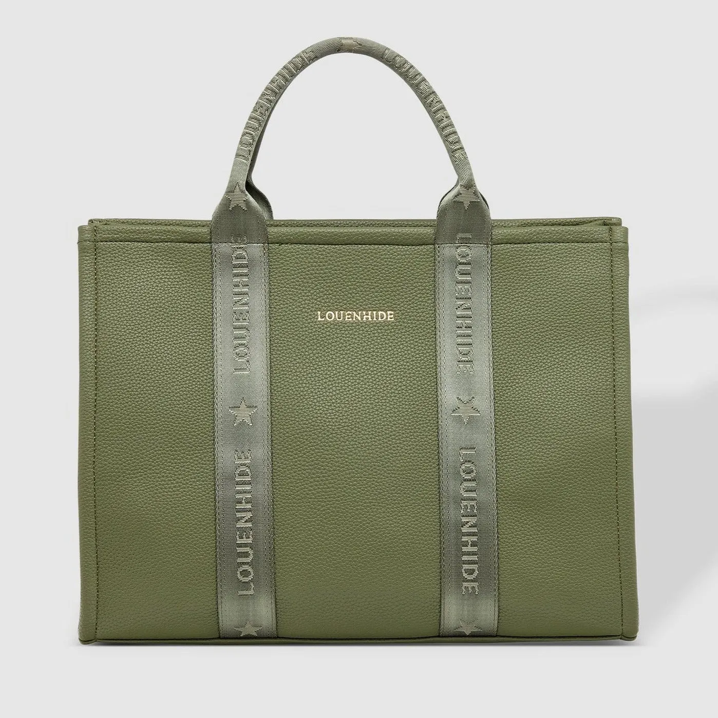 Manhattan Logo Tote Bag - Khaki