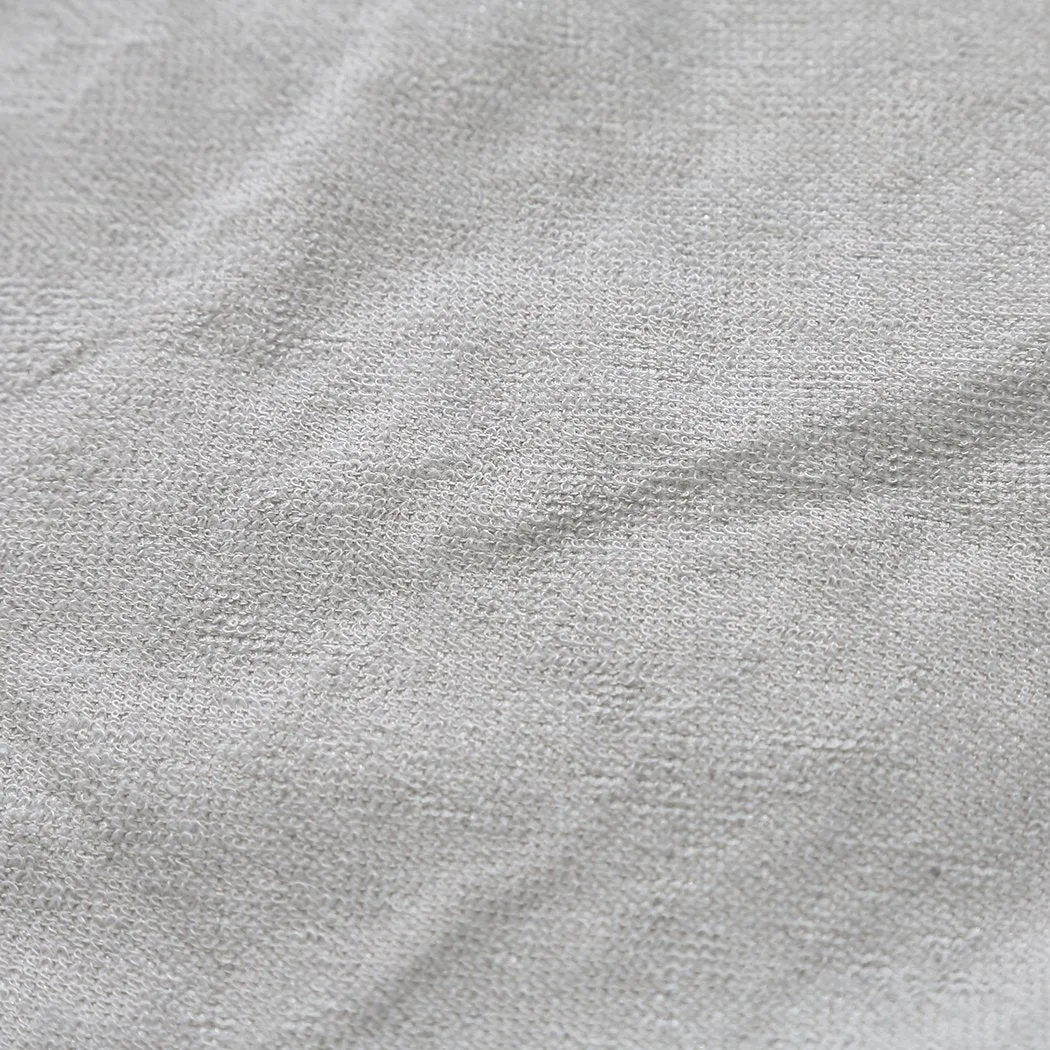 Mattress Protector Fitted Sheet Cover Waterproof Cotton Fibre Single