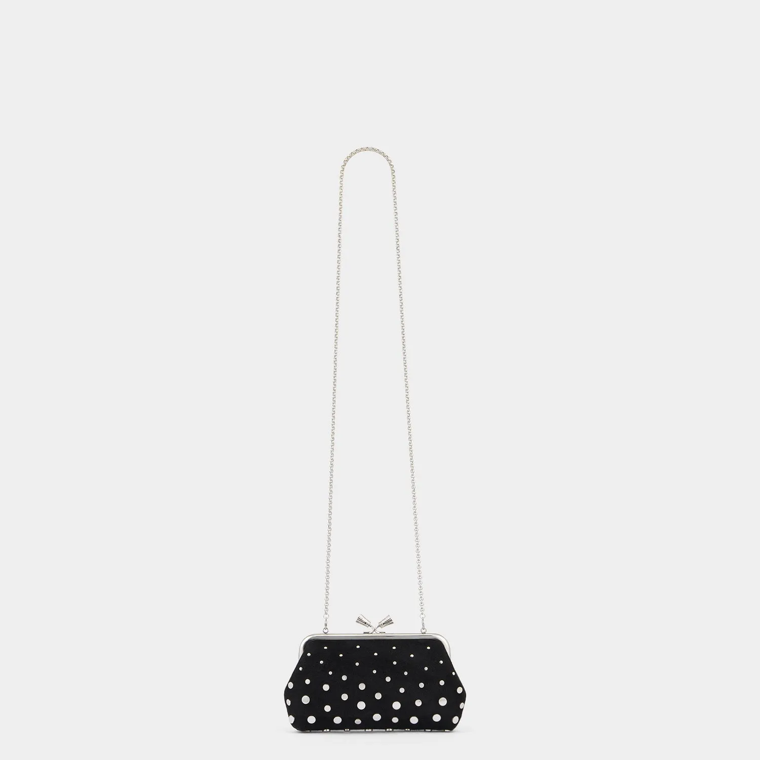 Maud Studs Tassel Clutch