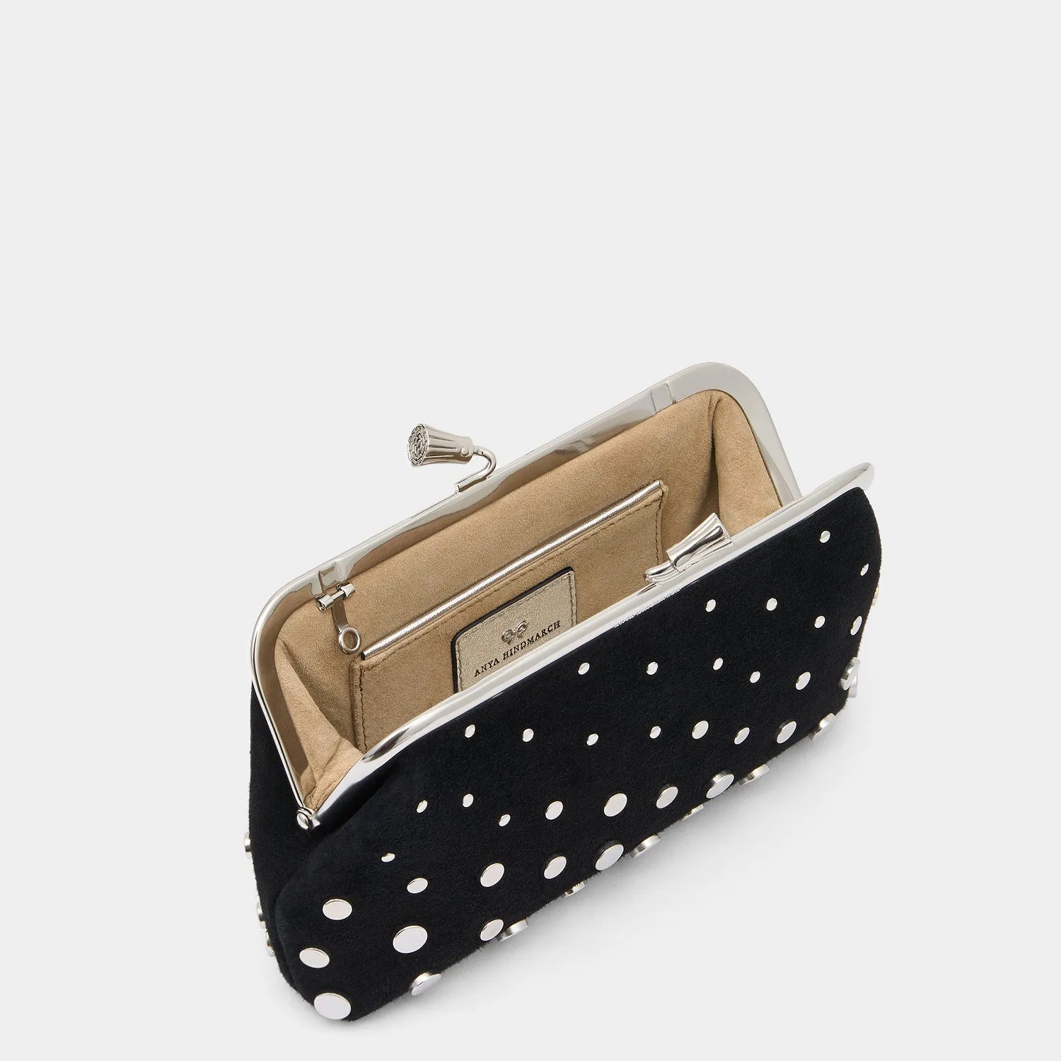 Maud Studs Tassel Clutch