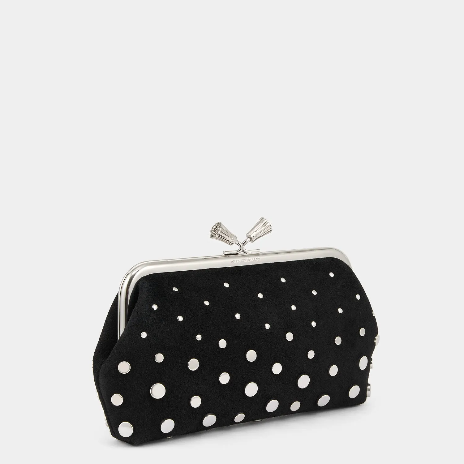 Maud Studs Tassel Clutch