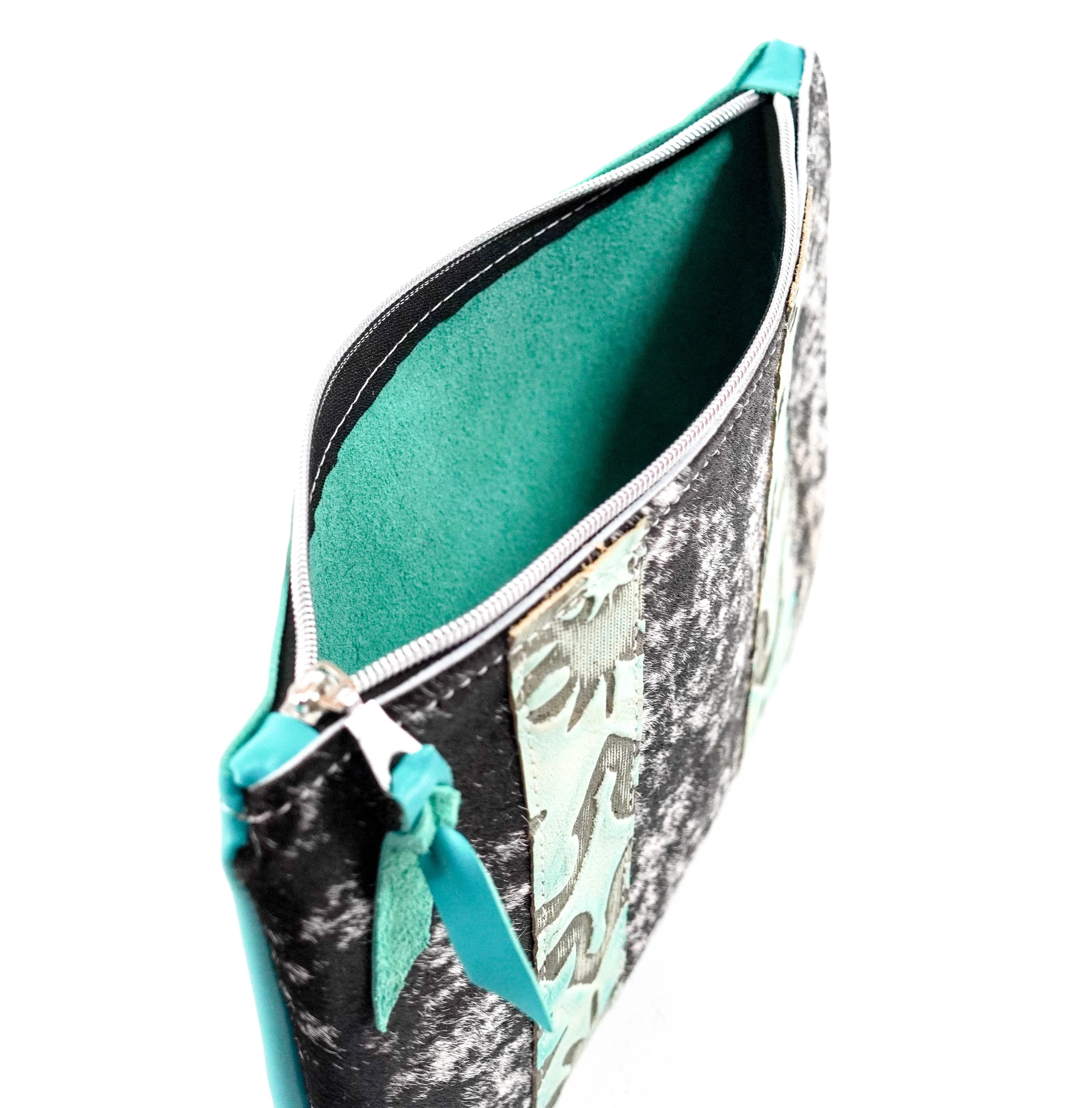 Mega Organizer - Black & White w/ Mint Laredo