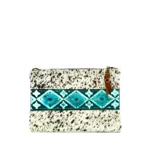 Mega Organizer - Chocolate Speckles w/ Turquoise Matrix Navajo