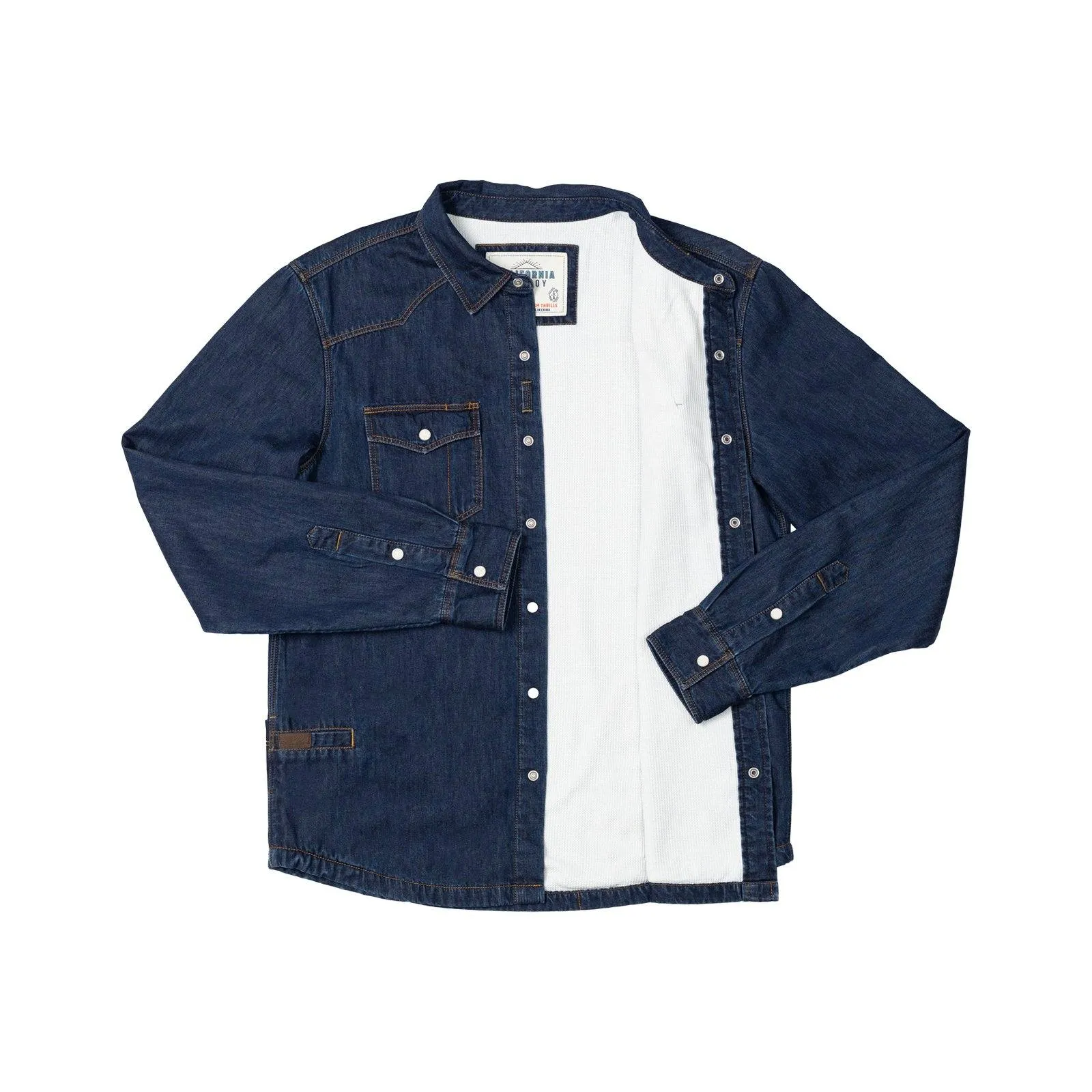 Men’s Western High Sierra Shirt - Sea Ranch Indigo