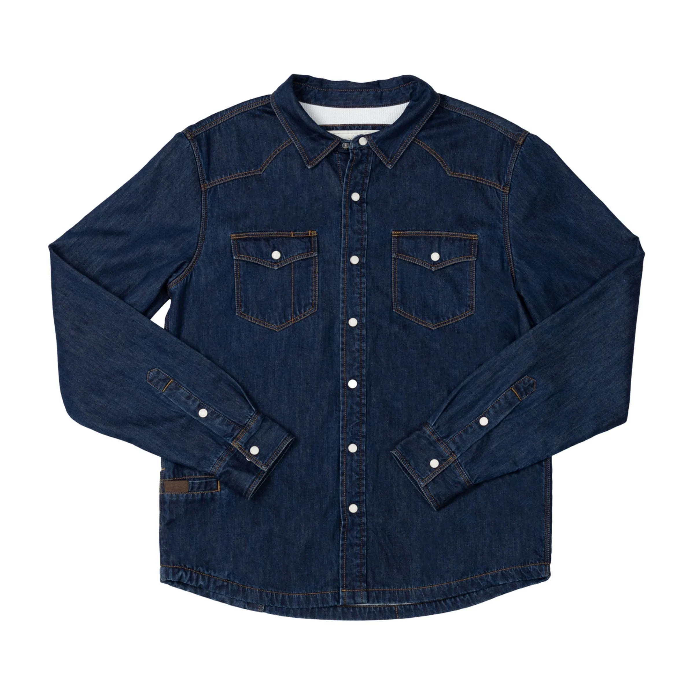 Men’s Western High Sierra Shirt - Sea Ranch Indigo