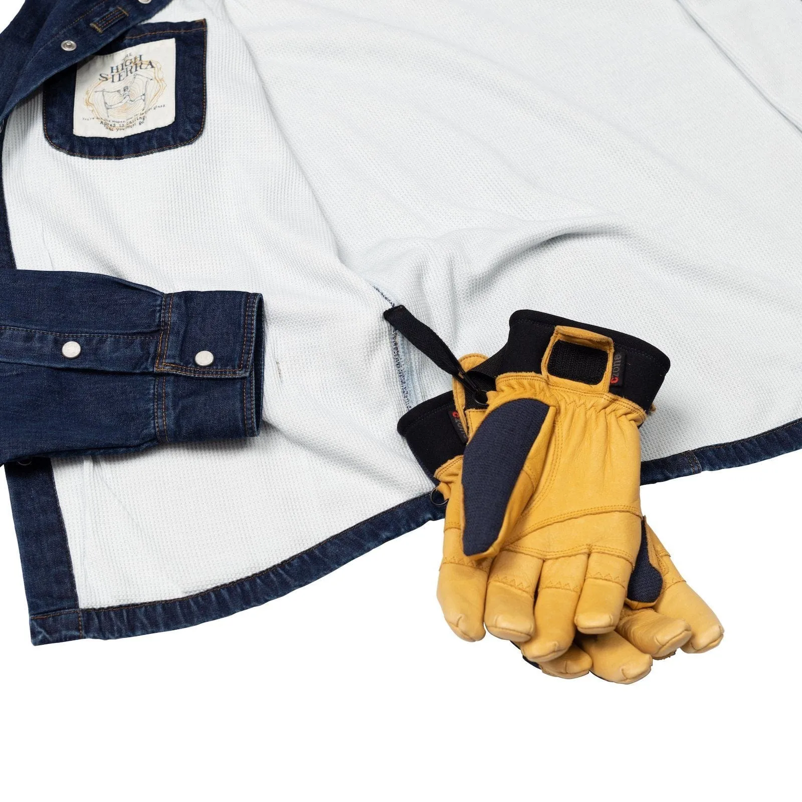 Men’s Western High Sierra Shirt - Sea Ranch Indigo