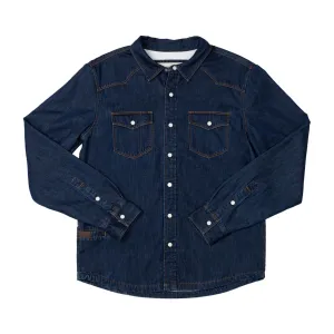 Men’s Western High Sierra Shirt - Sea Ranch Indigo
