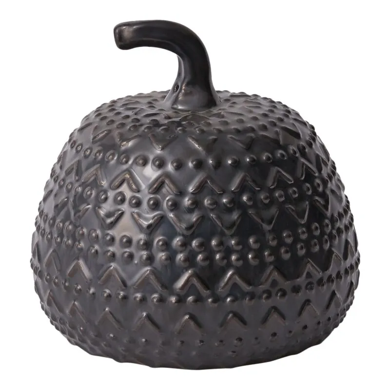 Metallic Glazed Pumpkin (3 sizes)