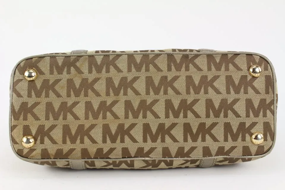 Michael Kors Monogram MK Shopper Tote Bag 3mk1101