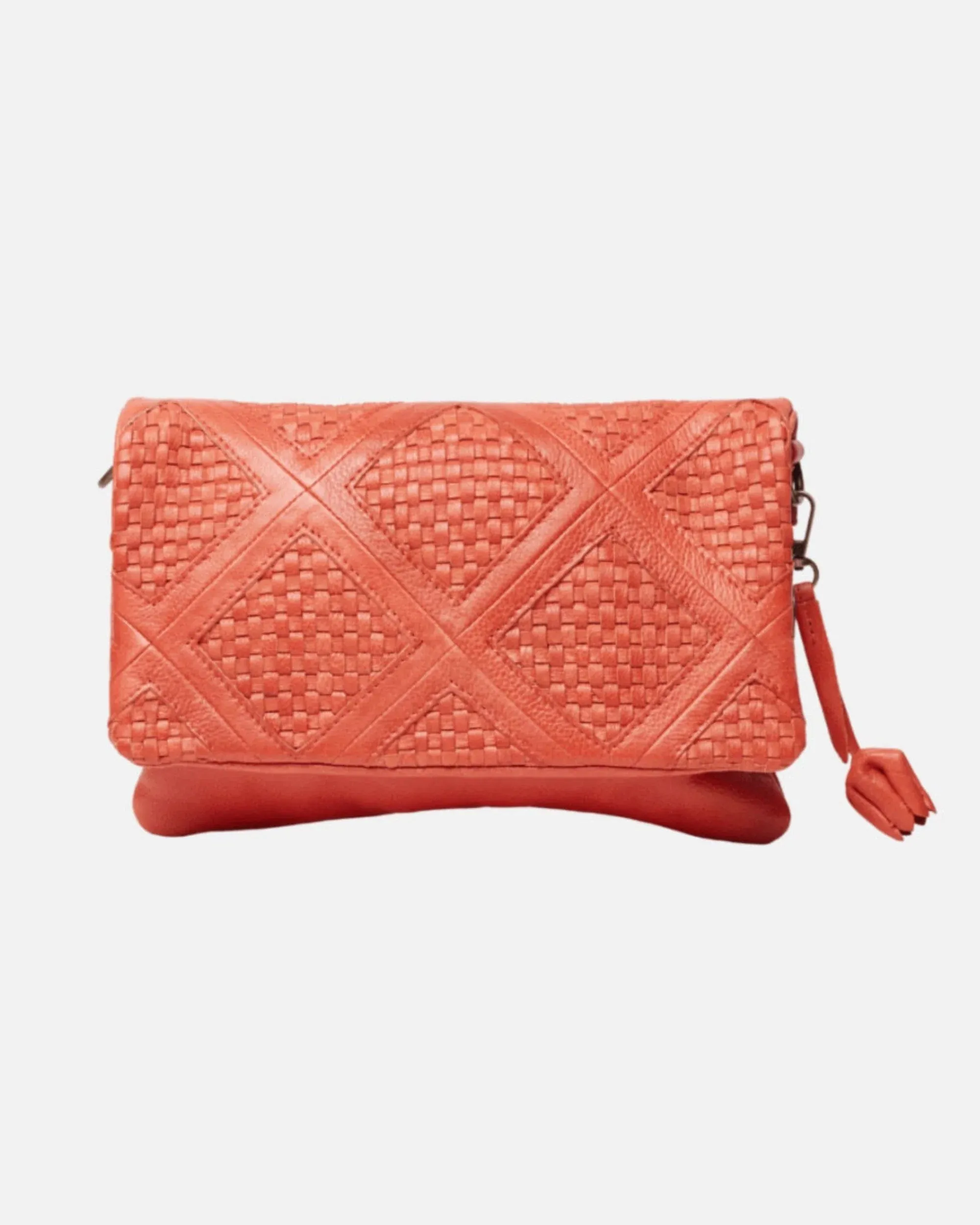 Michels | Bohemian Leather Fold-Over Bag