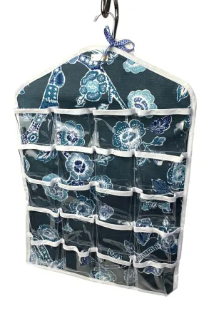 Mildred Hanging Jewelry Organizer in Temple Garden Print