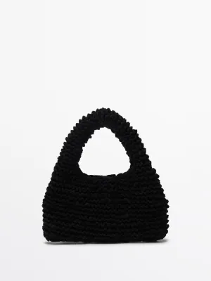 Mini Suede Crochet Bag