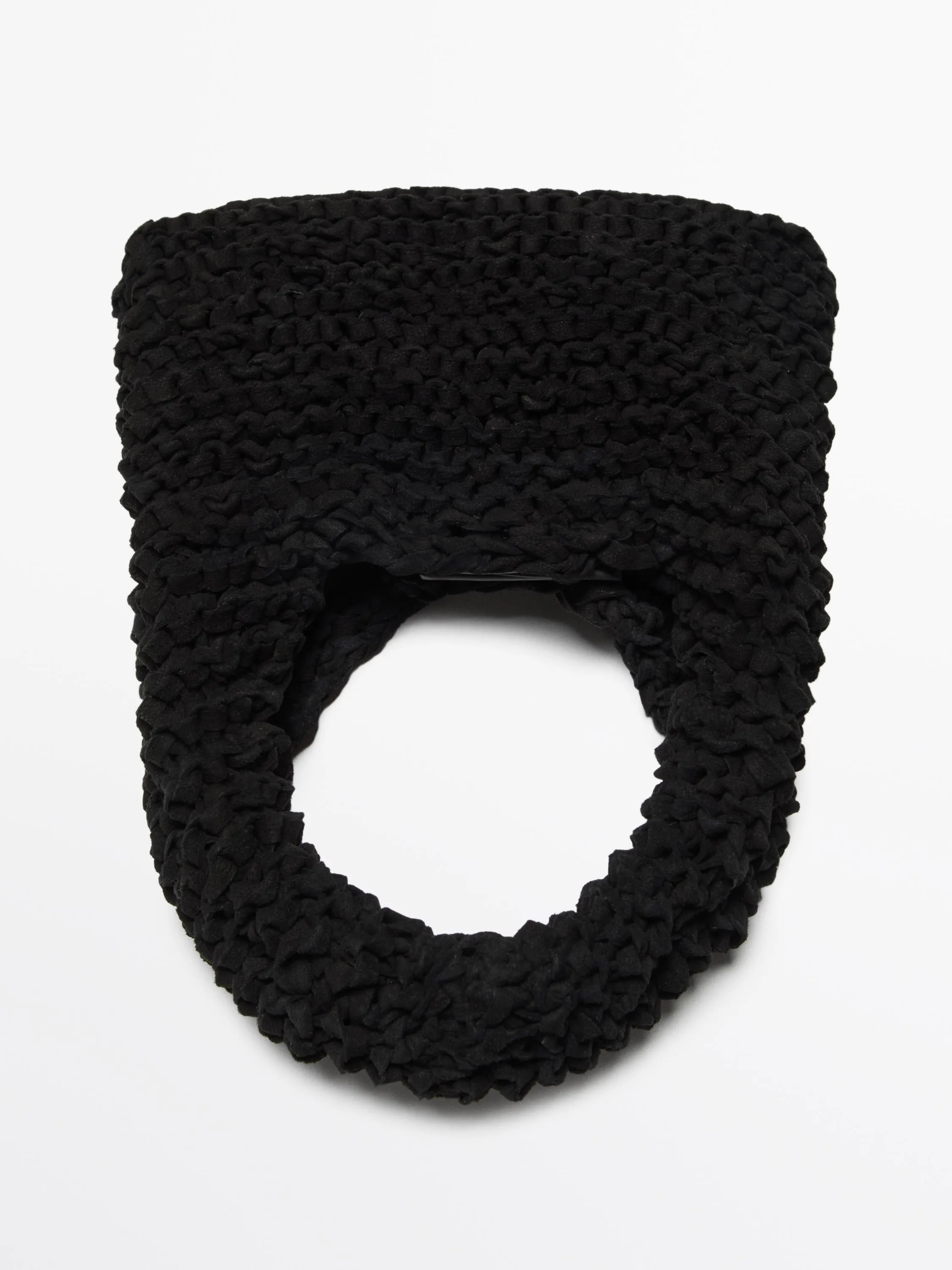 Mini Suede Crochet Bag
