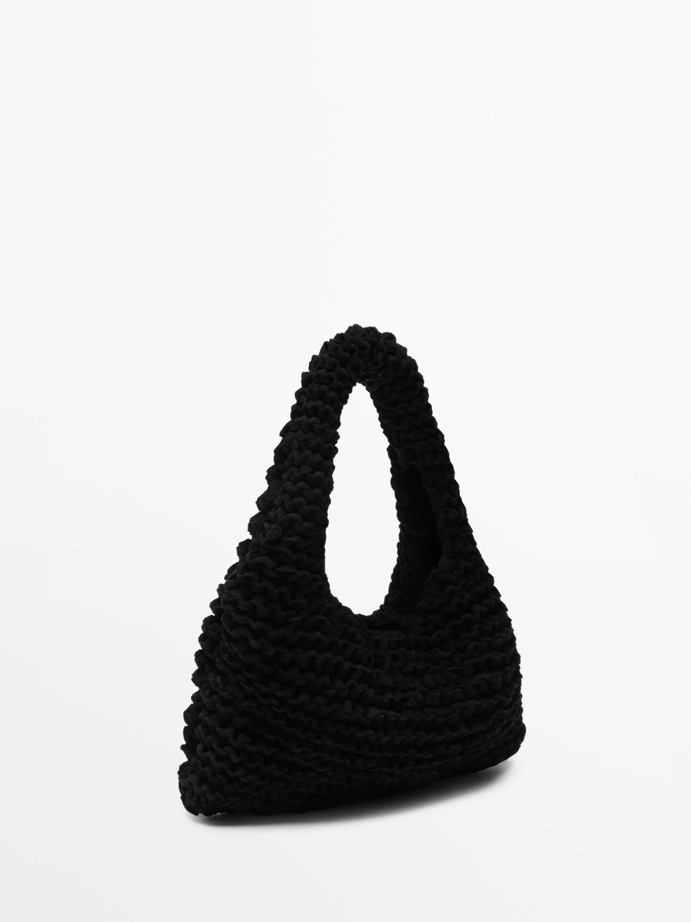 Mini Suede Crochet Bag