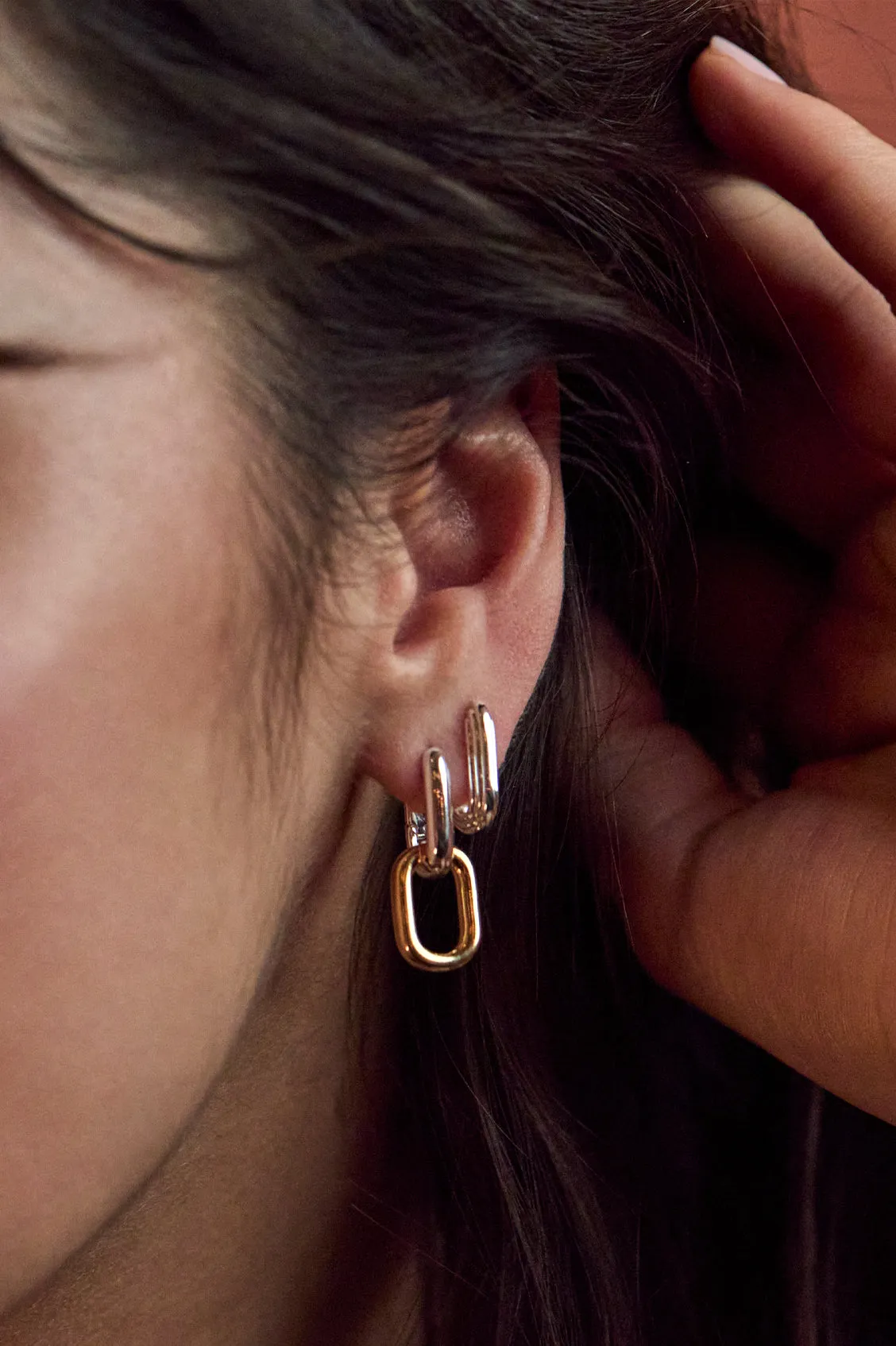Mixed Link Hoops