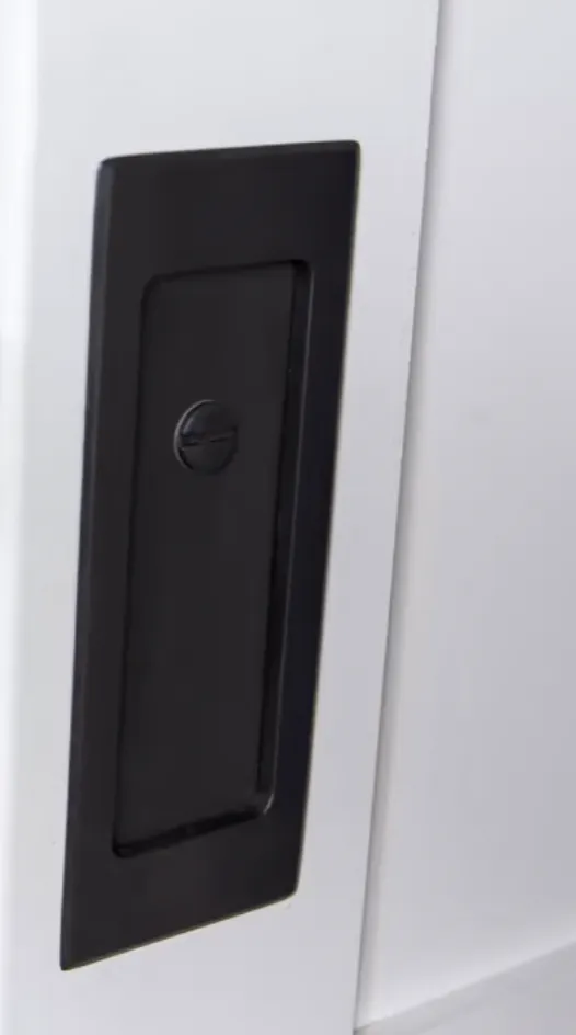 Modern Rectangular Pocket Door Mortise Lock