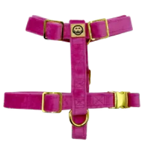 MOLLY & CO. - Adjustable Strap Harness - Rose Velvet