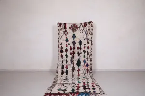 Moroccan Style Rug 3.7 x 11.3 FT - Vibrant Bohemian Design