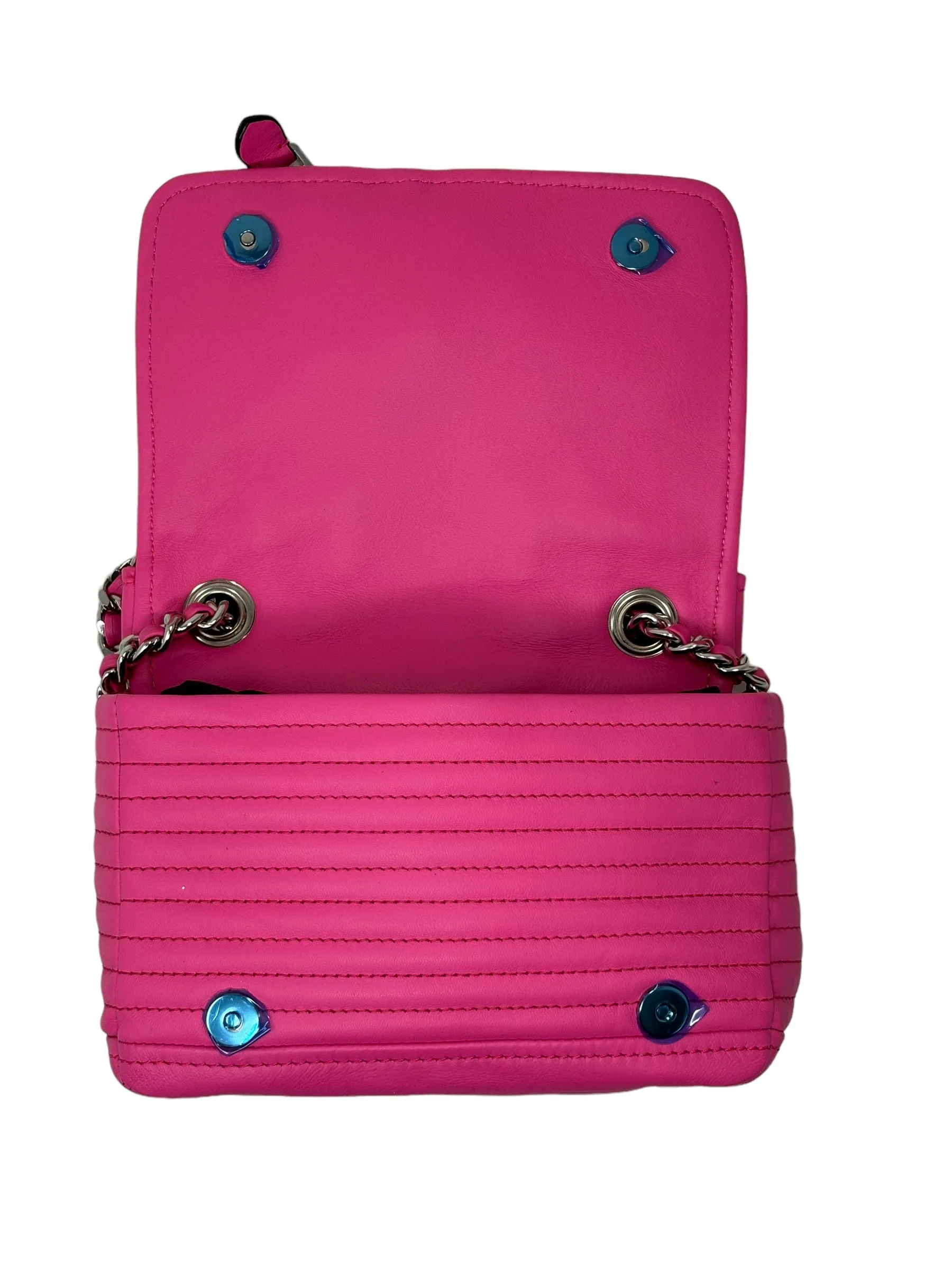 Moschino Pink Moto Jacket Bag with Silver Hardware, 'Barbie', SS15, OS