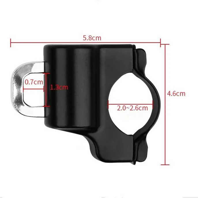 Multifunctional motorcycle helmet security lock