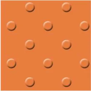 My Colors Cardstock - Mini Dots 12x12 Single Sheet - California Poppy