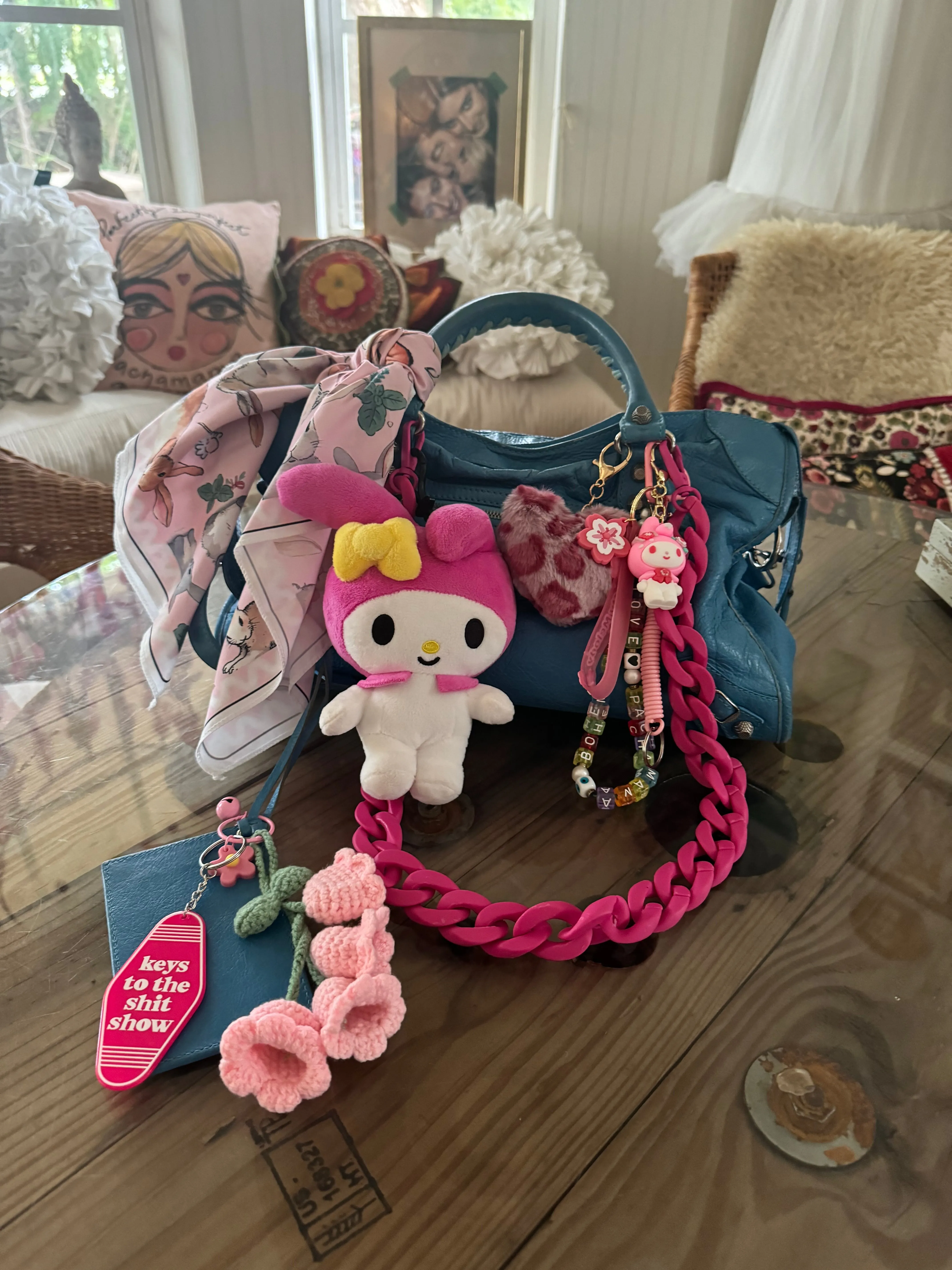 My Melody lover BAGCHARM accessory