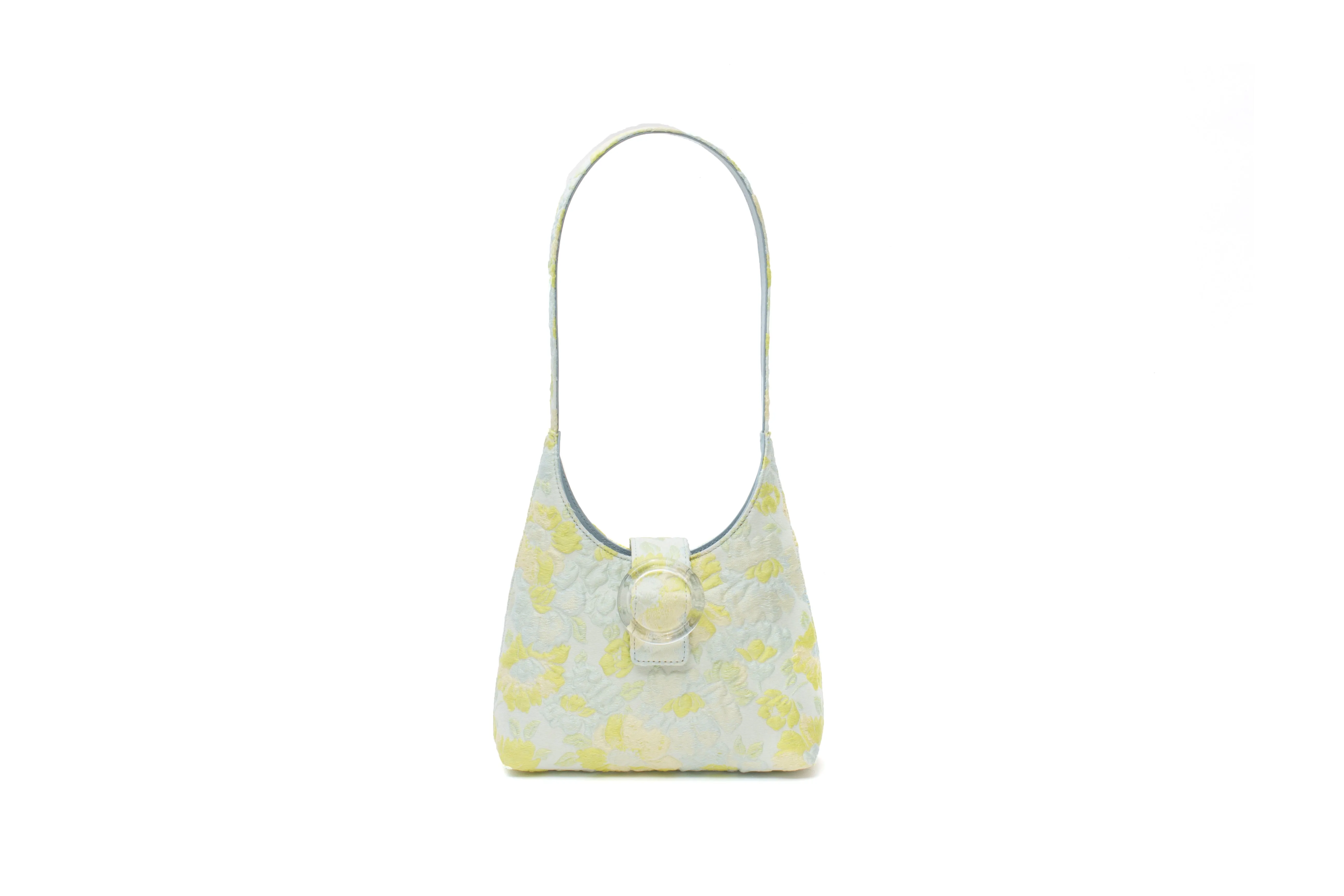 Nº44 Lucite Buckle Mini - Floral Brocade