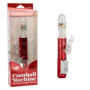 Naughty Bits ball Machine Thrusting Jack  Rabbit Vibrator - Red