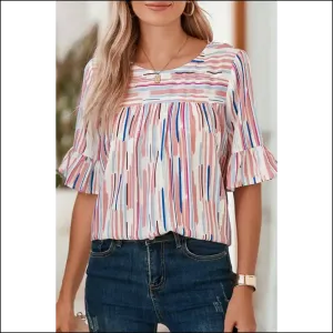 Needful Things: White Abstract Print Disasterpiece (but Chic!) 😈