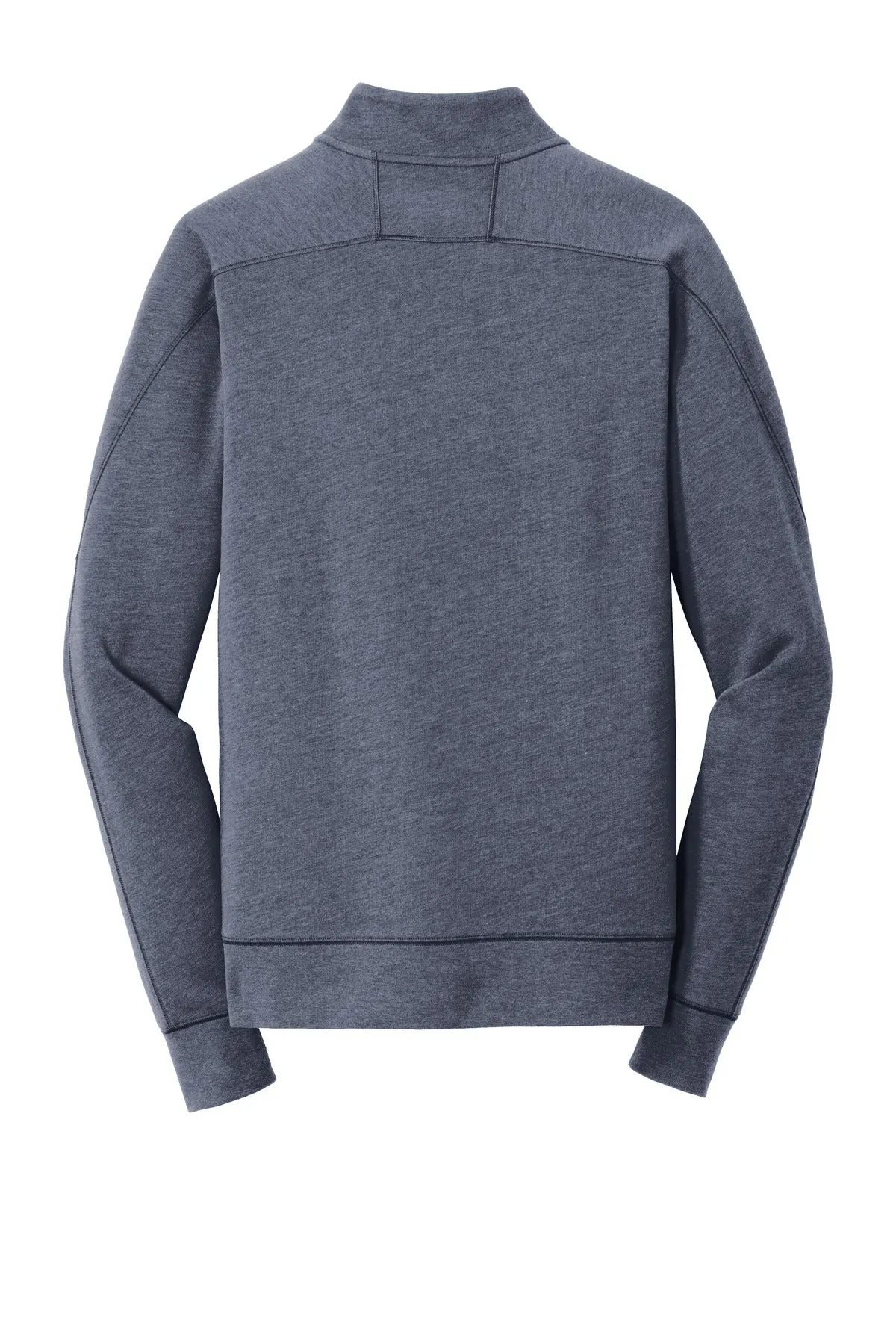 New Era  Tri-Blend Fleece 1/4-Zip Pullover. NEA512 True Navy Heather