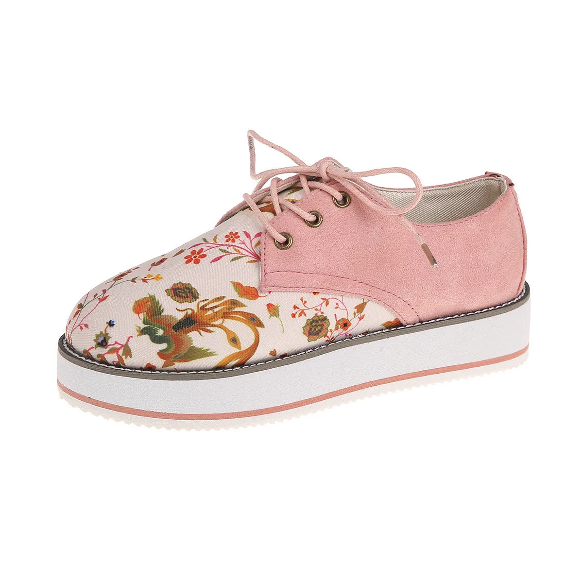 New Round-toe Synthetic PU Clan Style Women's Shoes