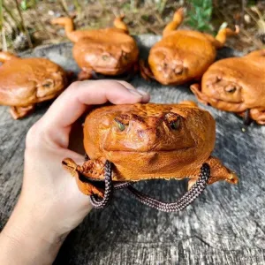 New Toads All Over Purse Yellow
