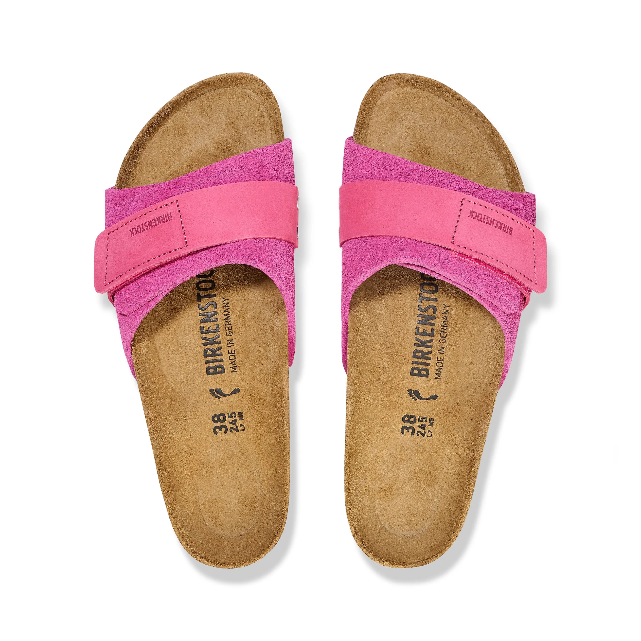 Oita Fuchsia Tulip Suede/Nubuck Leather