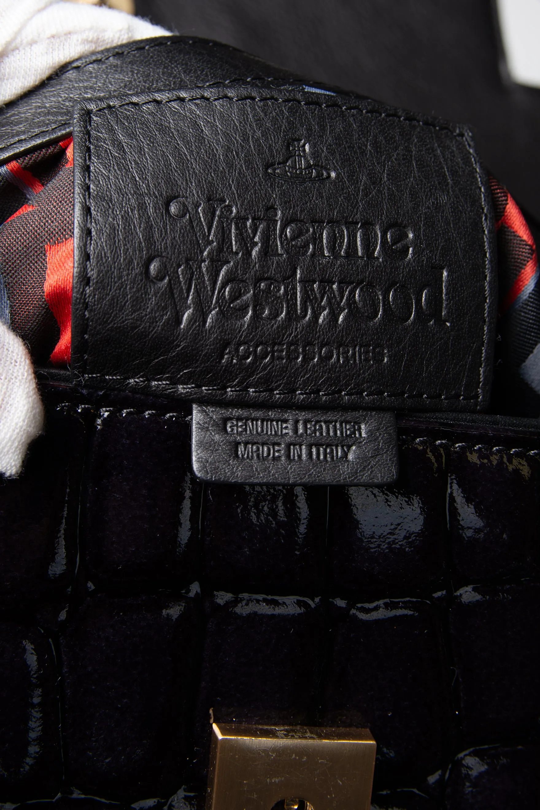 Orb Croc Handbag