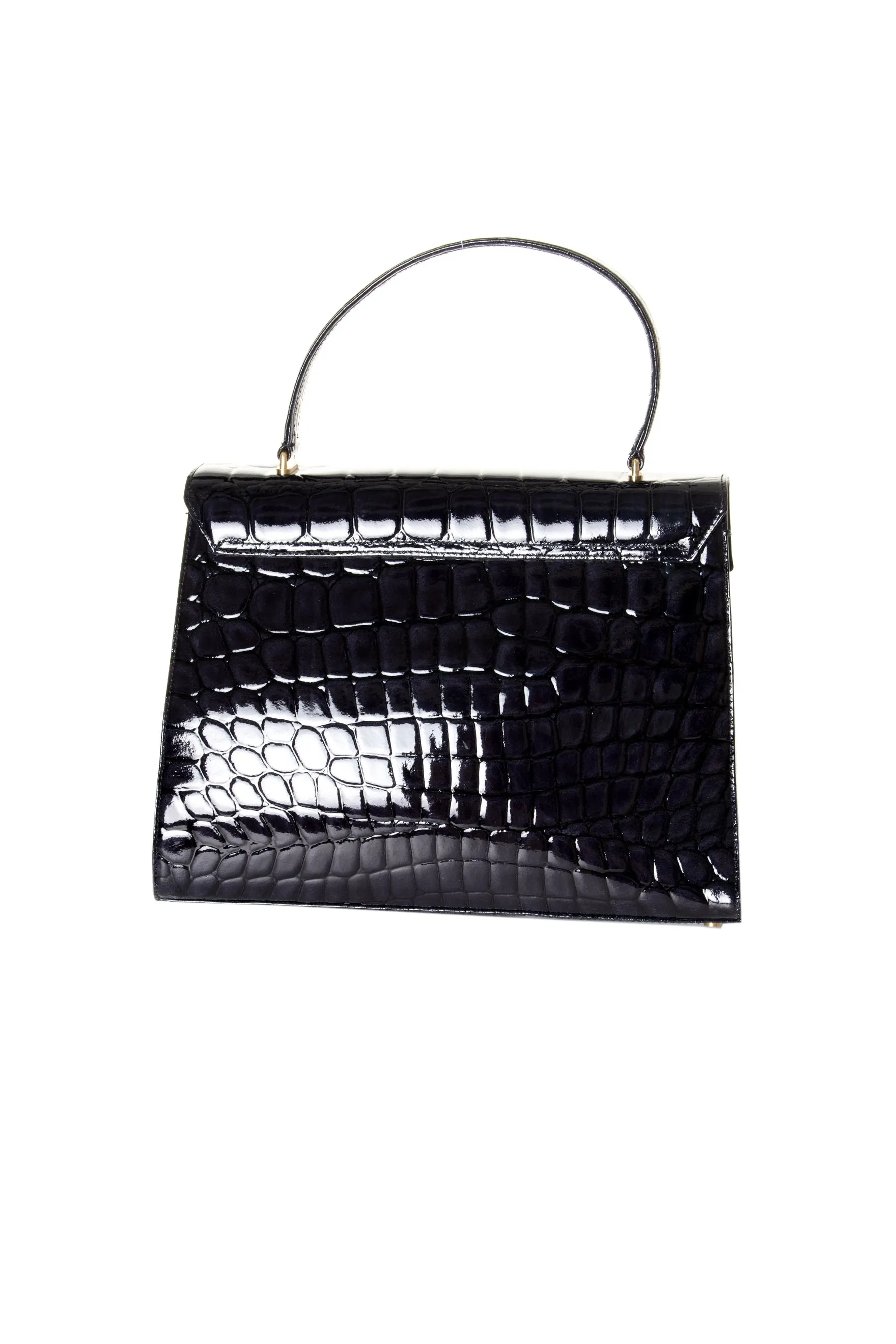 Orb Croc Handbag