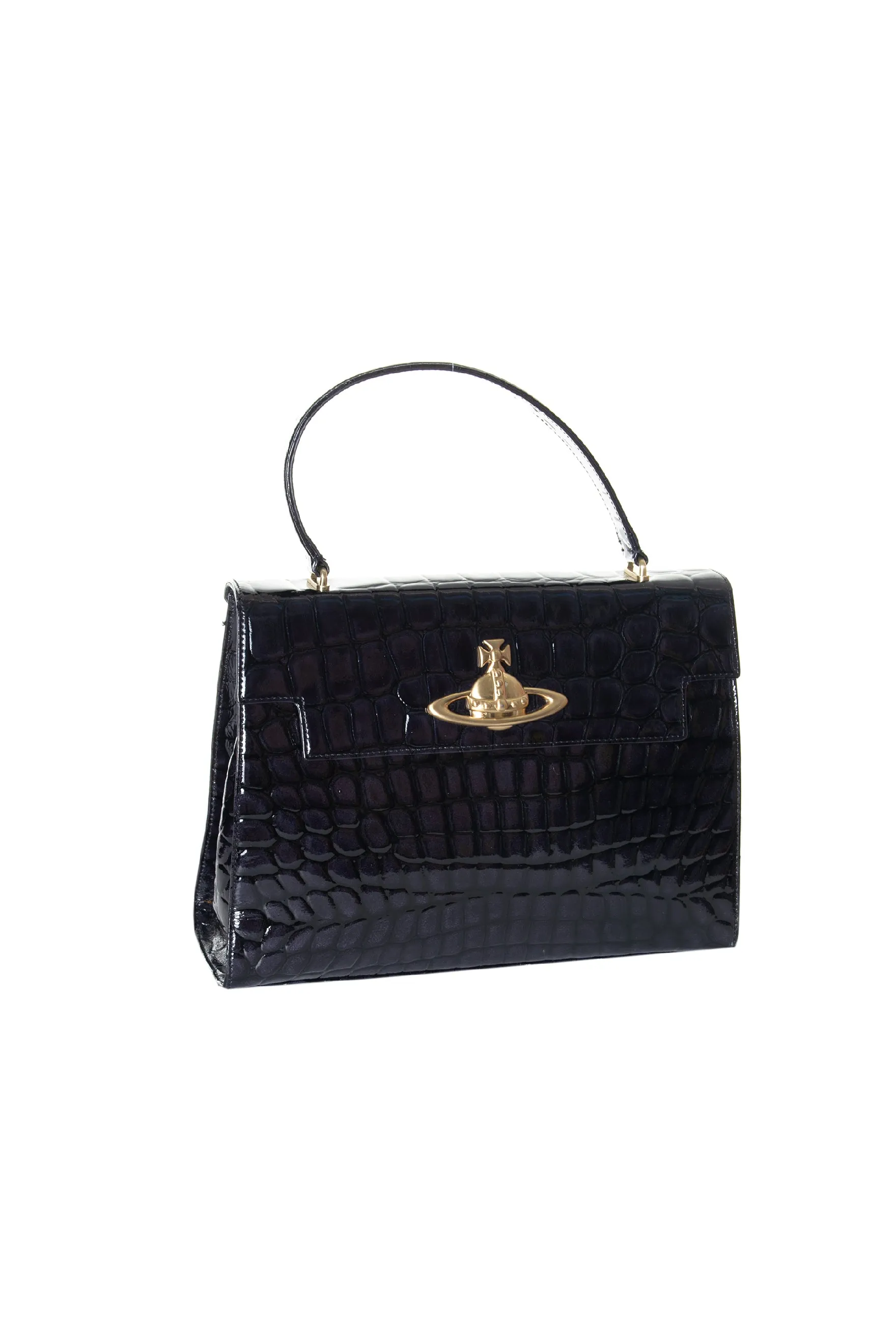 Orb Croc Handbag